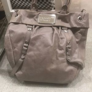 Large gray Marc Jacobs shoulder bag